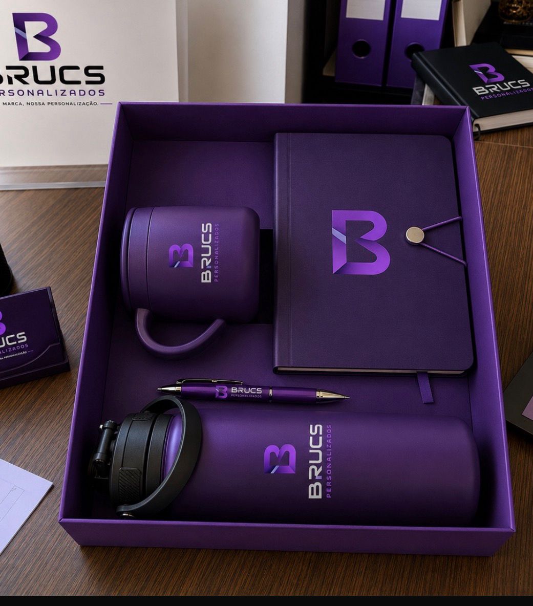 Kit corporativo premium personalizado